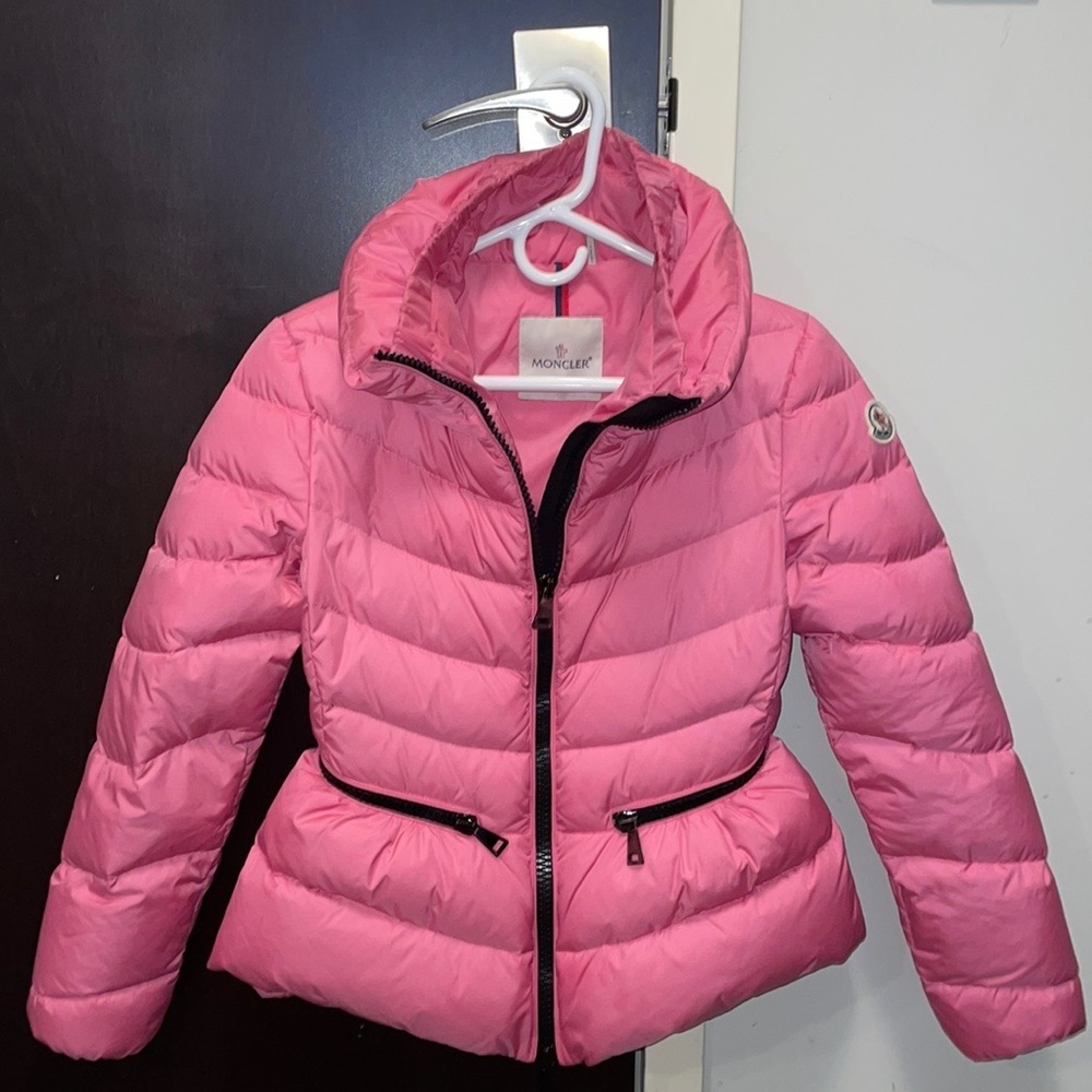Pink Moncler Coat